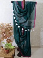 Handloom Mul Cotton Saree