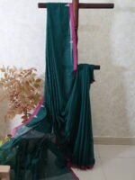Handloom Mul Cotton Saree - Image 3
