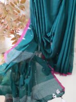Handloom Mul Cotton Saree - Image 4