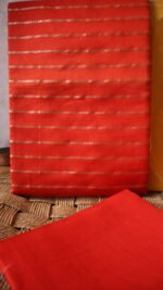 Pure Chanderi Unstitched Suits (3-Piece) - Image 2