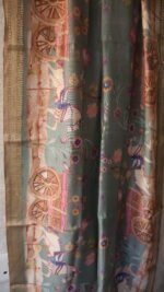 Pure Chanderi Unstitched Suits (3-Piece) - Image 4