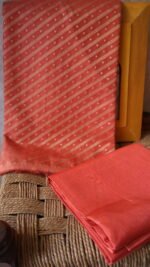 Pure Chanderi Unstitched Suits (3-Piece) - Image 3