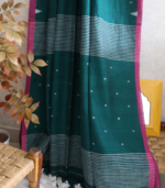 Handloom Mul Cotton Saree - Image 5