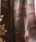 Pure Kora Silk with Digital Print - Image 4