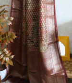 Pure Kora Silk with Digital Print - Image 6