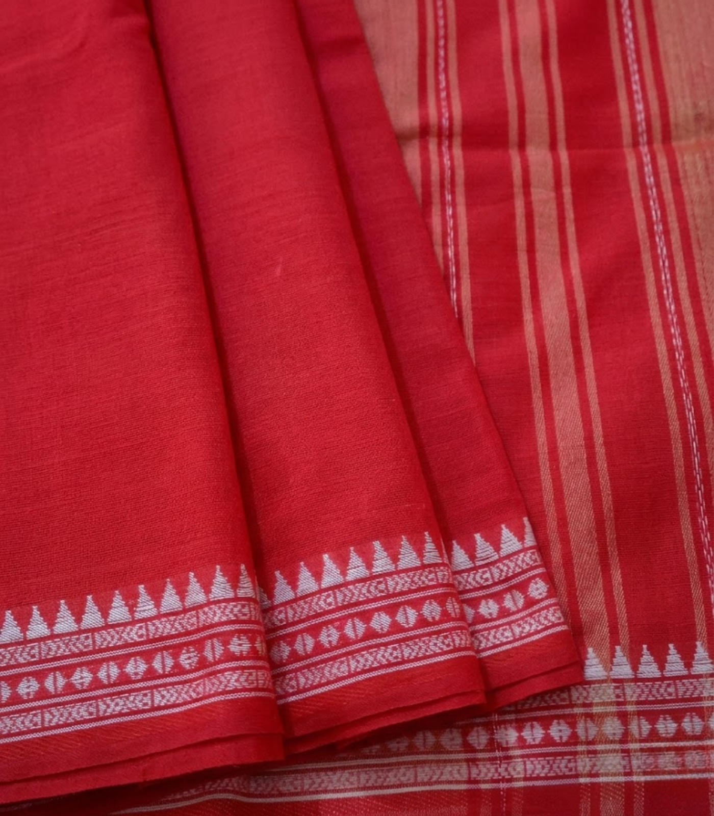 Untitled design - 2026-02-28T135325.433 Dhonekhali Cotton Saree - Image 1