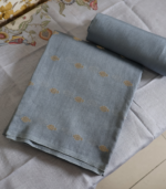 Pure Chanderi Unstitched Suits (3-Piece)