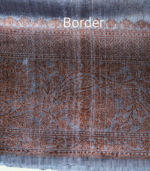 *Handloom* Raw Silk Buti Rangkart Lehriya - Image 2