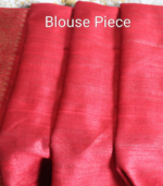 *Handloom* Raw Silk Buti Border 2D - Image 4