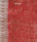 *Handloom* Raw Silk Buti Border 2D - Image 6