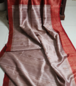 *Handloom* Raw Silk Buti Border 2D - Image 7