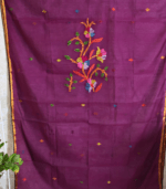 Pure Cotton Muslin with Paithani Inspired dupatta (2-piece) - Image 2
