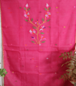 Pure Cotton Muslin with Paithani Inspired dupatta (2-piece) - Image 2