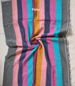 Stripped Pallu Khadi Cotton - Image 3