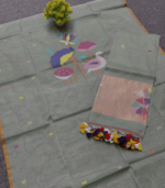 Pure Cotton Muslin with Paithani Inspired Dupatta (2-piece)