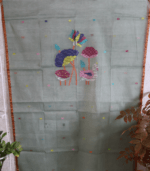 Pure Cotton Muslin with Paithani Inspired Dupatta (2-piece) - Image 3