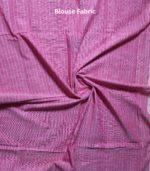 Premium Soft Dusty Pink Tangail Saree - Image 4