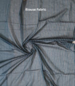 Deep Teal Premium Tangail Saree - Image 5