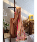 Light Terracotta-Beige Jamdani