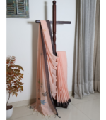 Blush Peach Jamdani - Image 2